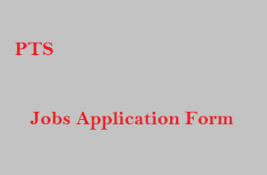 PTS Jobs Application Form